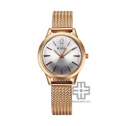 Titan Timeless Urban 95287WM01 Silver Dial Metal Strap Quartz Women's Watch