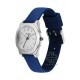 Titan Quartz 95295SP01 White Dial Silicone Strap Women Watch