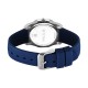 Titan Quartz 95295SP01 White Dial Silicone Strap Women Watch