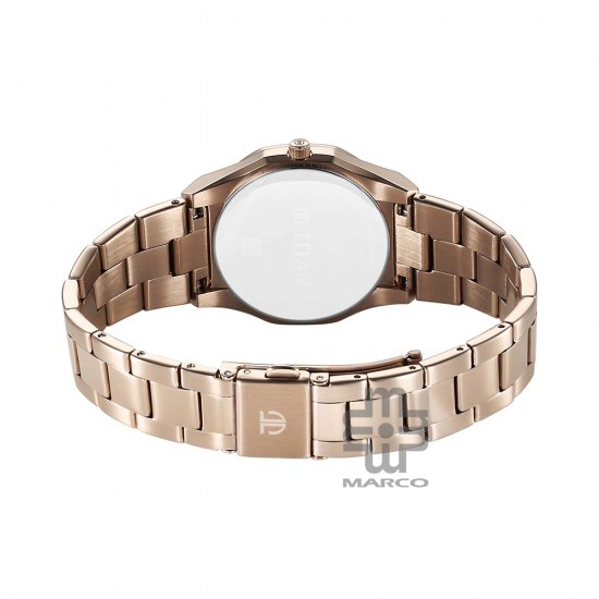 Titan Workday Wonders 95295WM01 Mother Of Pearl Dial Stainless Steel Strap Women Watch