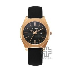 Titan Workday Wonders 95295WP01 Black Dial Silicone Strap Women Watch
