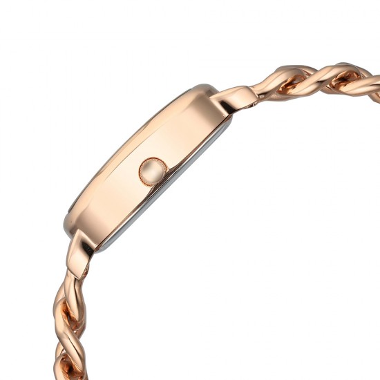Titan Raga Showstopper 95309WM01 Rose Gold Dial Metal Strap Quartz Women's Watch
