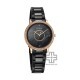 Titan Glamour 95314KM01 Black Dial Stainless Steel Strap Quartz Women's Watch