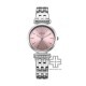 Titan Workmode 95321SM01 Pink Dial Stainless Steel Strap Quartz Women Watch
