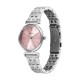 Titan Workmode 95321SM01 Pink Dial Stainless Steel Strap Quartz Women Watch