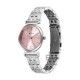 Titan Workmode 95321SM01 Pink Dial Stainless Steel Strap Quartz Women Watch