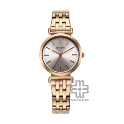 Titan Workmode 95321WM01 Silver Dial Stainless Steel Strap Women Watch