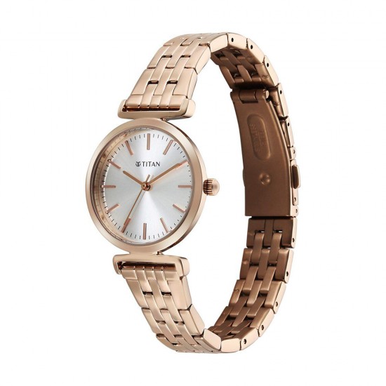 Titan Workmode 95321WM01 Silver Dial Stainless Steel Strap Women Watch Titan Workmode 95321WM01 Silver Dial Stainless Steel Strap Women Watch