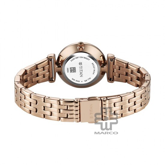 Titan Workmode 95321WM01 Silver Dial Stainless Steel Strap Women Watch