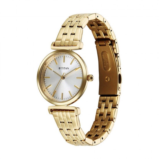 Titan Workmode 95321YM01 Silver Dial Stainless Steel Strap Women Watch Titan Workmode 95321YM01 Silver Dial Stainless Steel Strap Women Watch