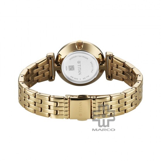 Titan Workmode 95321YM01 Silver Dial Stainless Steel Strap Women Watch