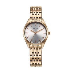 Titan Workmode 95322WM01 Silver Dial Stainless Steel Strap Women Watch