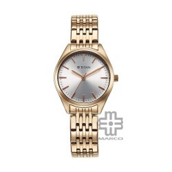 Titan Workmode 95322WM01 Silver Dial Stainless Steel Strap Women Watch