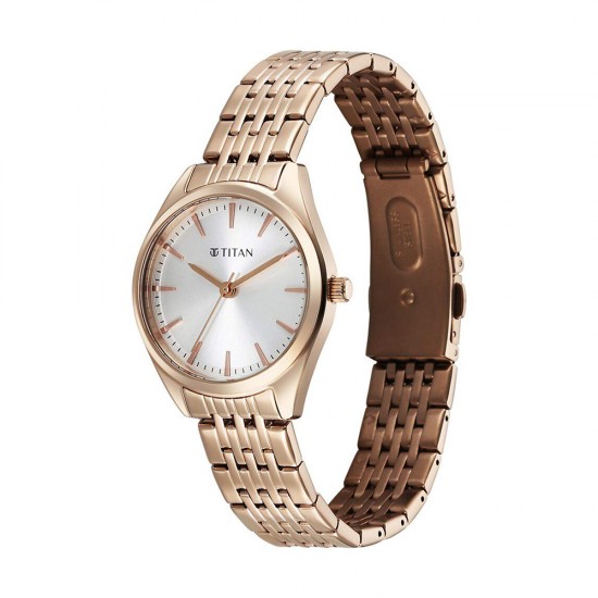 Titan Workmode 95322WM01 Silver Dial Stainless Steel Strap Women Watch Titan Workmode 95322WM01 Silver Dial Stainless Steel Strap Women Watch