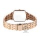 Titan Purple Metro 95323WM01 Red Dial Stainless Steel Strap Quartz Women's Watch