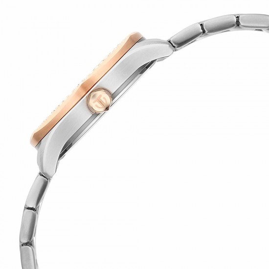 Titan Glamour 95326KM01 Silver Dial Stainless Steel Strap Quartz Women's Watch