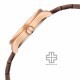 Titan Glamour 95326KM02 Brown Dial Stainless Steel Strap Quartz Women's Watch