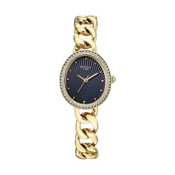 Titan Raga Spotlight 95429YM01 Blue Dial Metal Strap Quartz Women's Watch