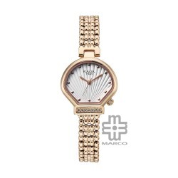Titan Raga Spotlight 95432WM01 White Dial Metal Strap Quartz Women's Watch