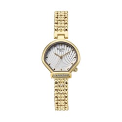 Titan Raga Spotlight 95432YM01 White Dial Metal Strap Quartz Women's Watch