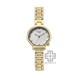 Titan Raga Spotlight 95432YM01 White Dial Metal Strap Quartz Women's Watch