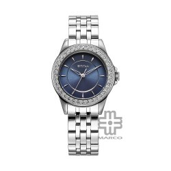 Titan Sparkle 9798SM06 Blue Dial Stainless Steel Strap Quartz Women's Watch