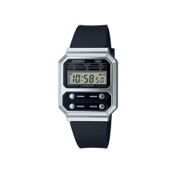 Casio Vintage A100WEF-1A Black Resin Band Men Watch / Women Watch Casio Vintage A100WEF-1A Black Resin Band Men Watch / Women Watch