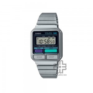 Casio Vintage A120WE-1A Silver Stainless Steel Band Women / Men / Unisex Watch
