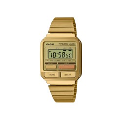 Casio Vintage A120WEG-9A Gold Stainless Steel Band Women / Men / Unisex Watch Casio Vintage A120WEG-9A Gold Stainless Steel Band Women / Men / Unisex Watch