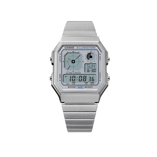 Casio Vintage A130WE-7ADF Stainless Steel Band Men Watch Casio Vintage A130WE-7ADF Stainless Steel Band Men Watch