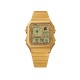 Casio Vintage A130WEG-9A Gold Stainless Steel Band Men Watch Casio Vintage A130WEG-9A Gold Stainless Steel Band Men Watch