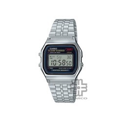 Casio Vintage A159W-N1 Stainless Steel Men Watch / Women Watch
