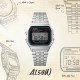 Casio Vintage A159W-N1 Stainless Steel Men Watch / Women Watch