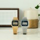 Casio Vintage A159WA-N1 Silver Stainless Steel Band Men Watch / Women Watch