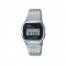 Casio Vintage A159WA-N1 Silver Stainless Steel Band Men Watch / Women Watch