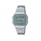 Casio Vintage A168WA-3AY Silver Stainless Steel Band Men Watch / Women Watch
