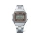 Casio Vintage A168WA-5AY Silver Stainless Steel Band Men Watch / Women Watch