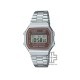 Casio Vintage A168WA-5AY Silver Stainless Steel Band Men Watch / Women Watch