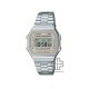 Casio Vintage A168WA-8AY Silver Stainless Steel Band Men Watch / Women Watch