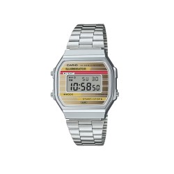 Casio Vintage A168WEHA-9A Silver Stainless Steel Men Watch / Women Watch Casio Vintage A168WEHA-9A Silver Stainless Steel Men Watch / Women Watch