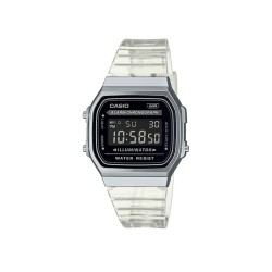 Casio Vintage A168XES-1B Transparent Band Women / Men / Unisex Watch Casio Vintage A168XES-1B Transparent Band Women / Men / Unisex Watch