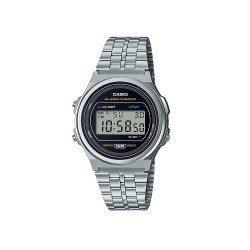 Casio Vintage A171WE-1A Silver Stainless Steel Band Men Watch / Women Watch Casio Vintage A171WE-1A Silver Stainless Steel Band Men Watch / Women Watch