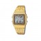 Casio Vintage A500WGA-9 Gold Stainless Steel Band Men Watch / Women Watch