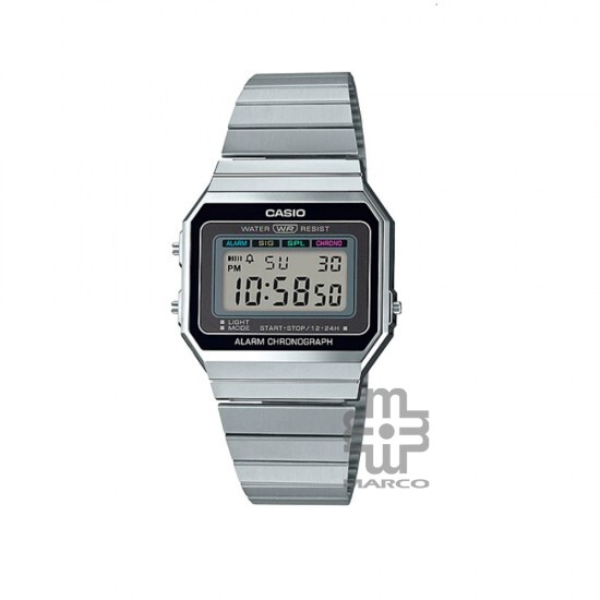 Casio Vintage A700W-1A Silver Stainless Steel Men Watch / Women Watch Casio Vintage A700W-1A Silver Stainless Steel Men Watch / Women Watch