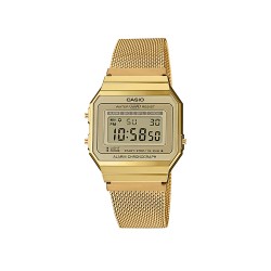 Casio Vintage A700WMG-9A Gold Stainless Steel Mesh Band Men Watch / Women Watch Casio Vintage A700WMG-9A Gold Stainless Steel Mesh Band Men Watch / Women Watch