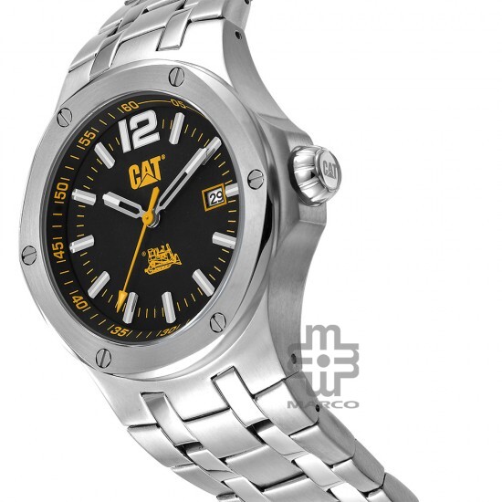 CAT NAVIGO A9-141-11-131 Stainless Steel Band Analog Watch | 10 ATM | 44 MM | 2Y Warranty