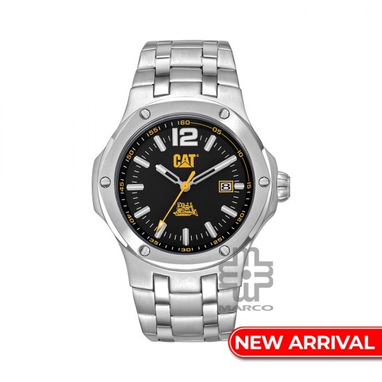 CAT NAVIGO A9-141-11-131 Stainless Steel Band Analog Watch | 10 ATM | 44 MM | 2Y Warranty
