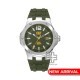 CAT NAVIGO A9-141-23-333 Green Silicone Band Analog Watch | 10 ATM | 44 MM | 2Y Warranty