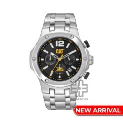 CAT NAVIGO Chrono A9-143-11-131 Stainless Steel Band Analog Watch | 10 ATM | 44 MM | 2Y Warranty