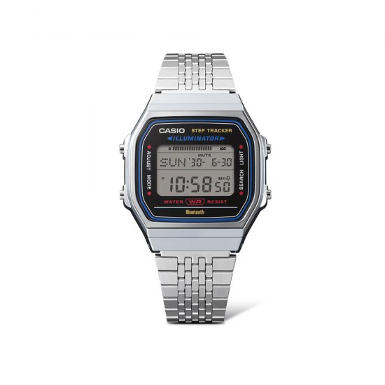 Casio Vintage ABL-100WE-1A Silver Stainless Steel Band Men Watch / Women Watch